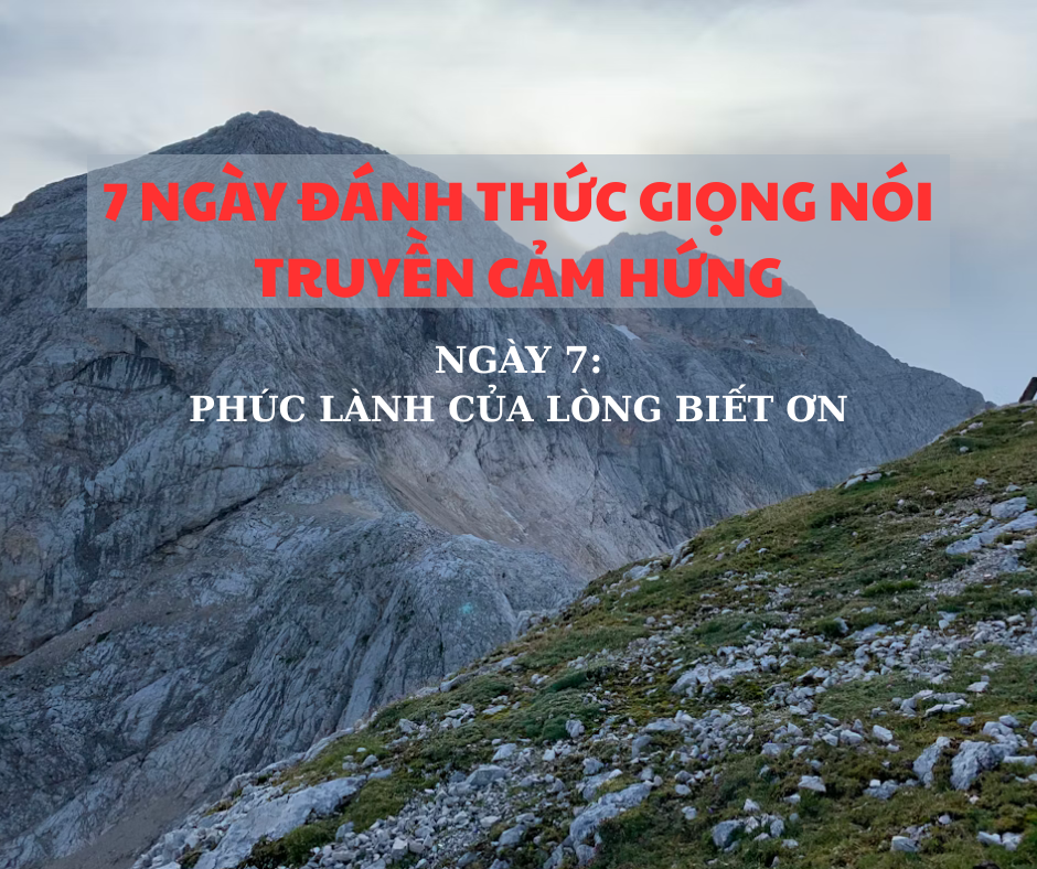 THỬ THÁCH NGÀY 7 - PHÚC LÀNH CỦA LÒNG BIẾT ƠN